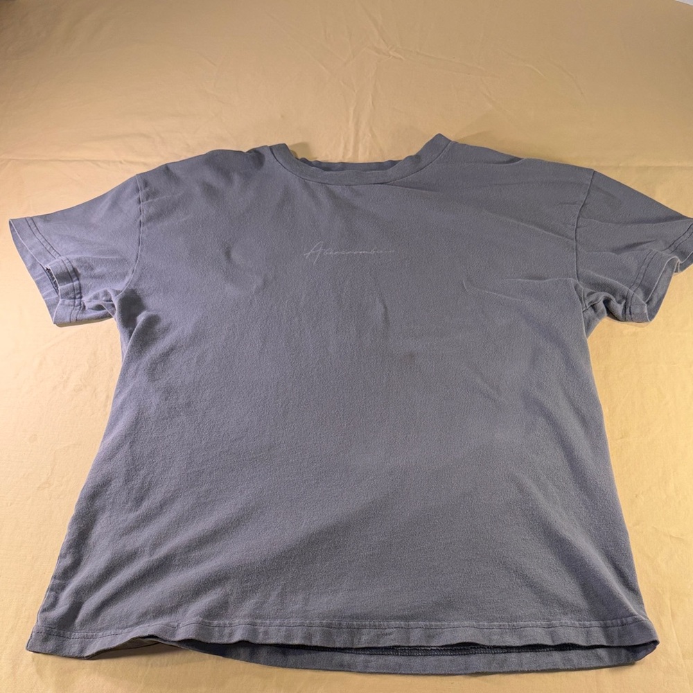 Abercrombie and Fitch T-shirt, soft A&F relaxed, crewneck, short sleeve grey